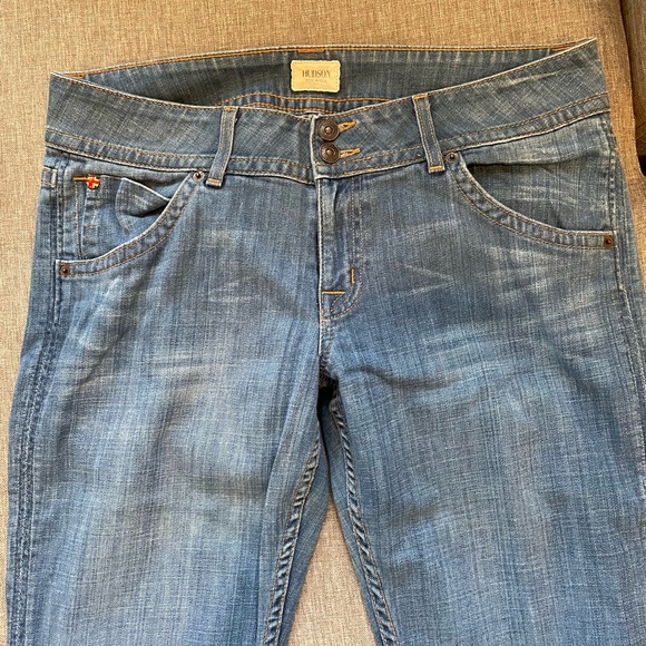 Hudson light denim wash jeans size 31 inseam 30 - Picture 3 of 8